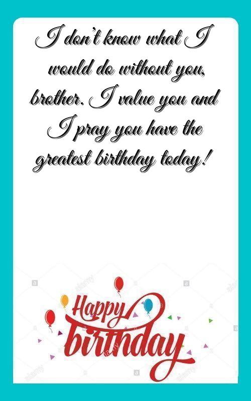 happy birthday blessings for brother